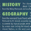 History and geography