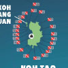 Nearby islands and diving sites