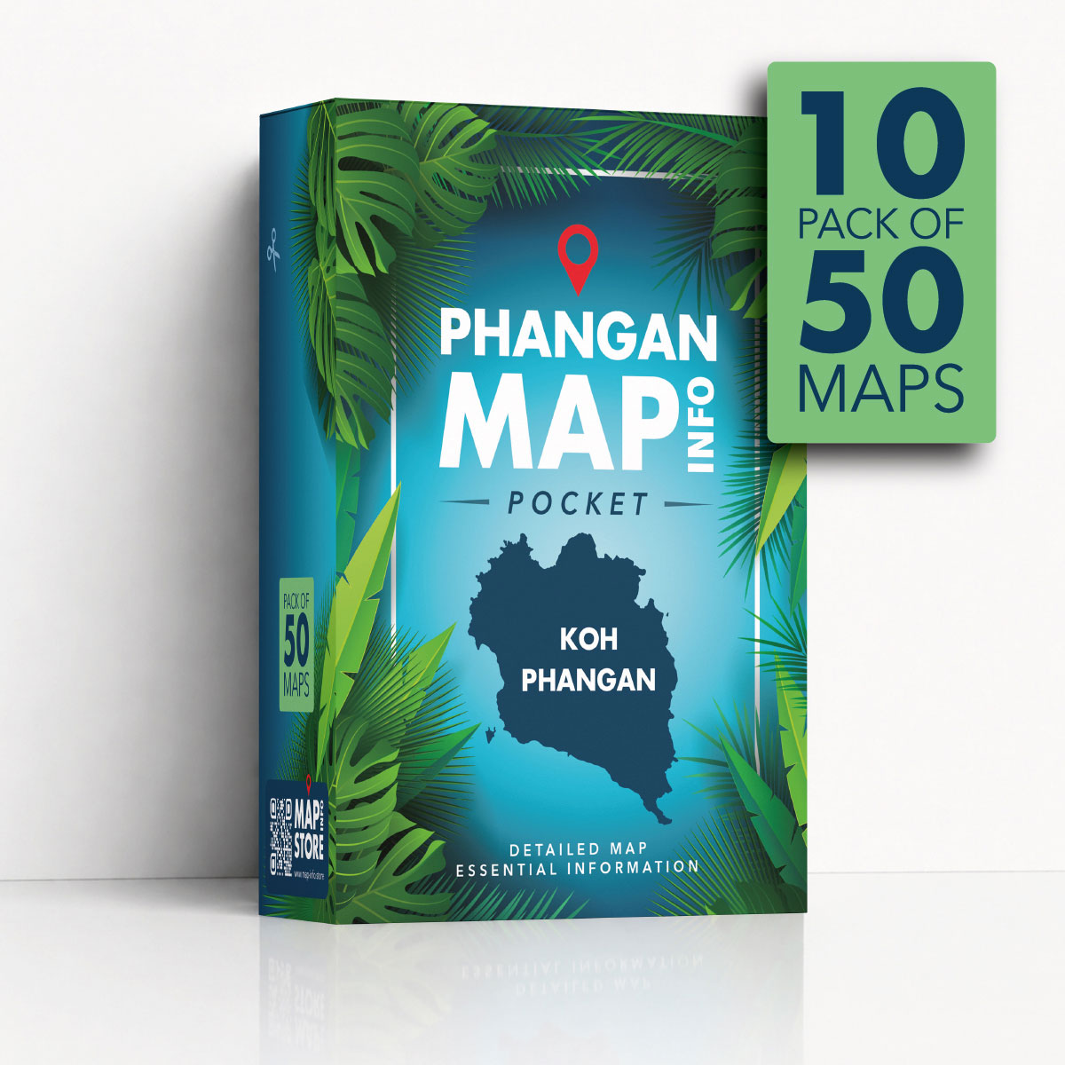 500 PHANGAN MAP INFO POCKET