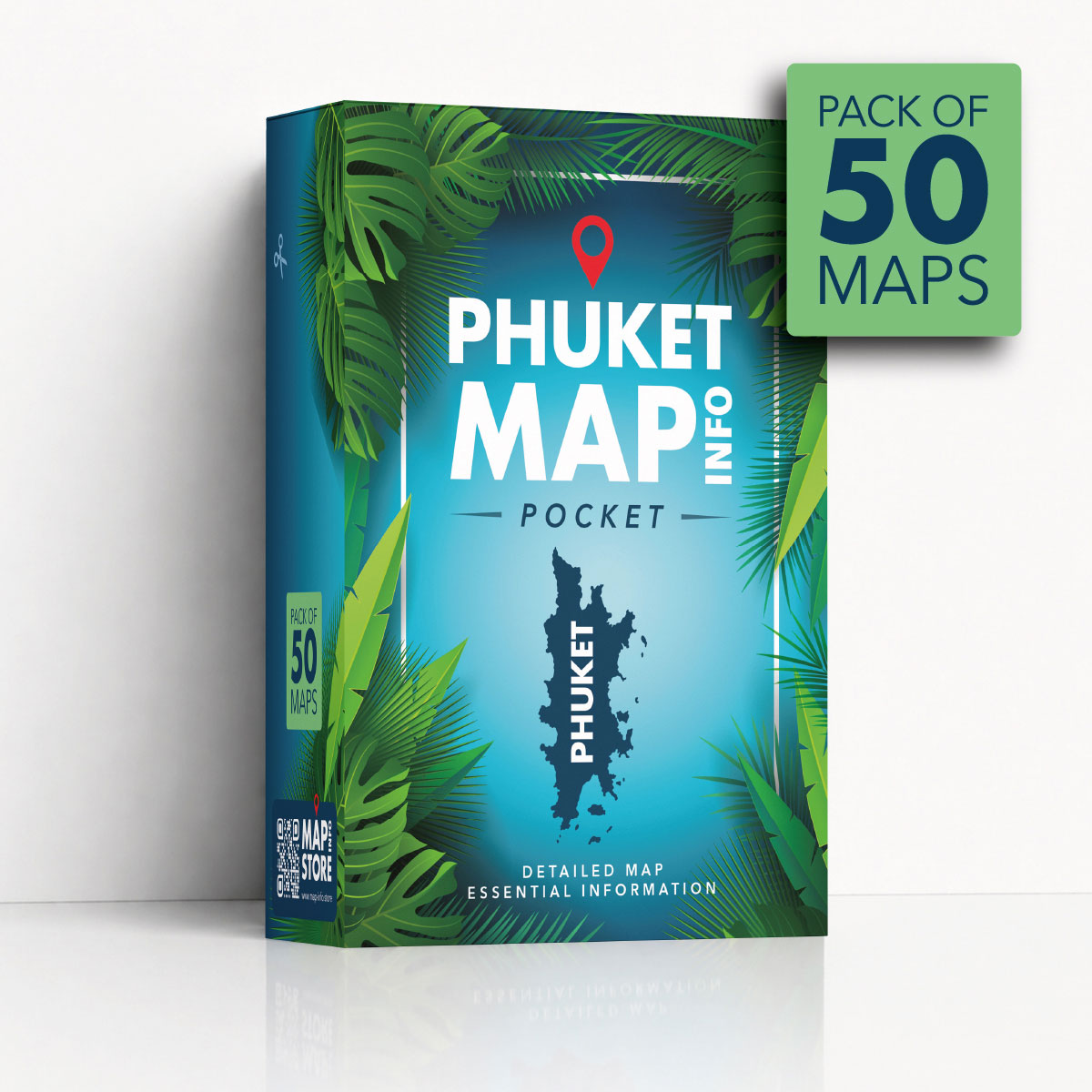 50 PHUKET MAP INFO POCKET