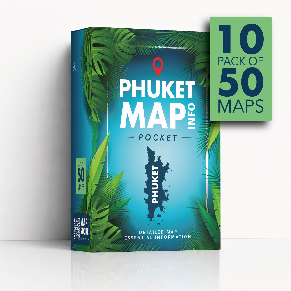 500 PHUKET MAP INFO POCKET
